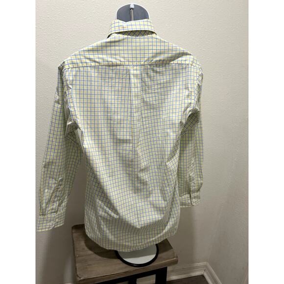 Club Room Mens Regular Fit Shirt Stretch Plaid Button Up Neck 14.5 Sleeve 32/33 - Picture 6 of 7